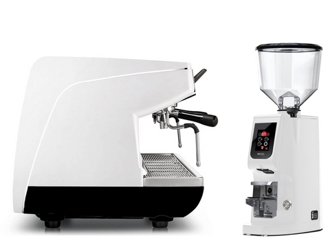 Nuova Simonelli  Appia Life Compact + Eureka Atom W 65 Bundle | Pro Coffee Gear