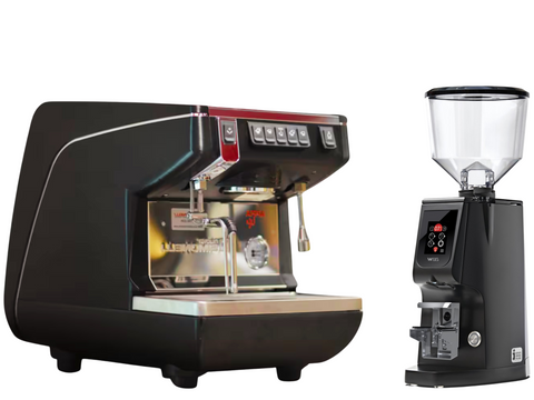 Nuova Simonelli  Appia Life Compact + Eureka Atom W 65 Bundle | Pro Coffee Gear