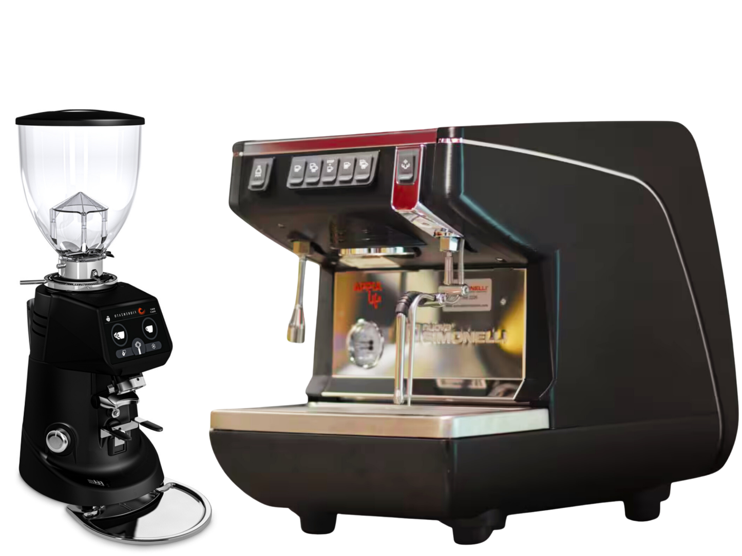 Nuova Simonelli  Appia Life Compact + Fiorenzato F64 Evo Dark-T Bundle | Pro Coffee Gear