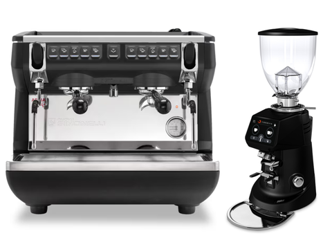 Nuova Simonelli  Appia Life Compact + Fiorenzato F64 Evo Dark-T Bundle | Pro Coffee Gear