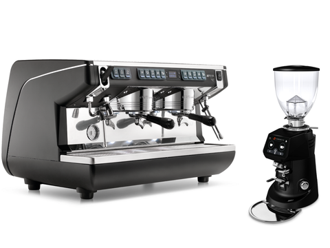 Nuova Simonelli  Appia Life + Fiorenzato F64 Evo Dark-T Bundle | Pro Coffee Gear