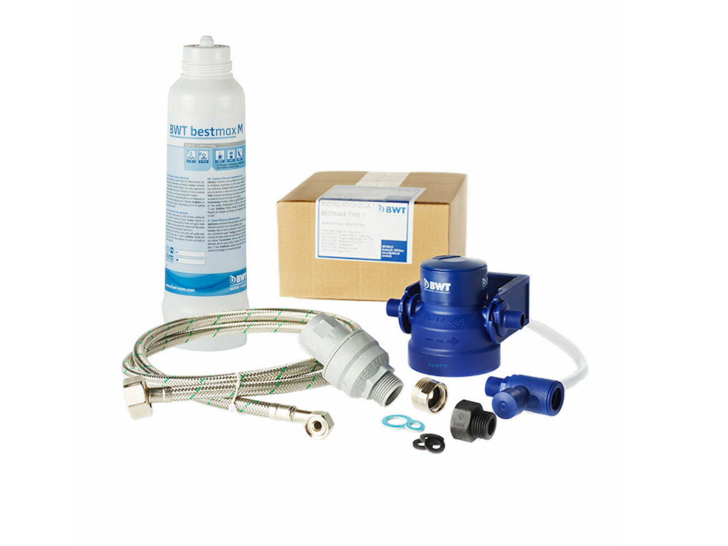 BWT BESTMAX PREMIUM + BWT BESTHEAD FLEX + Hose Install Kit Bundle | Pro Coffee Gear