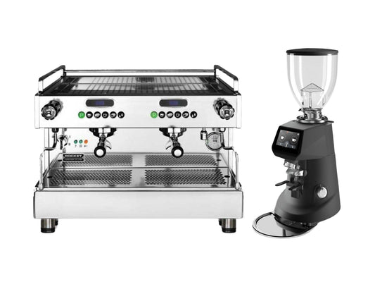 Rocket Boxer Timer Evo + Fiorenzato F64 E bundle | Pro Coffee Gear