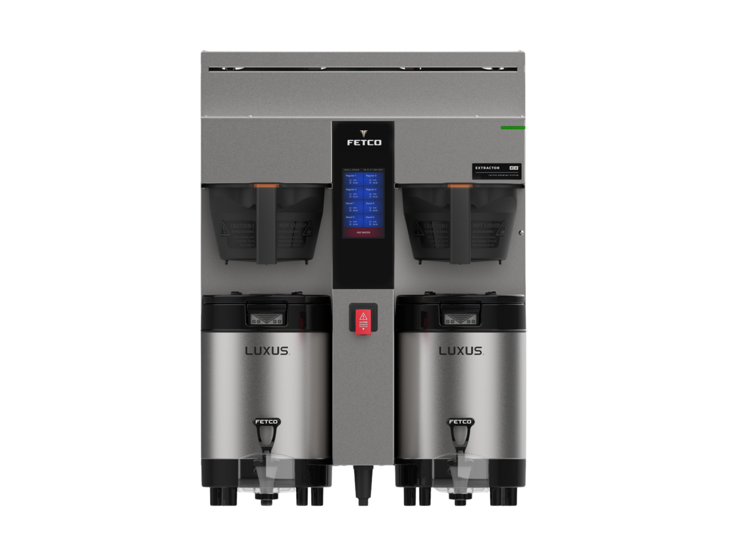 Fetco CBS-2232 NG 1 Gallon Twin-Station Coffee Brewer | Pro Coffee Gear