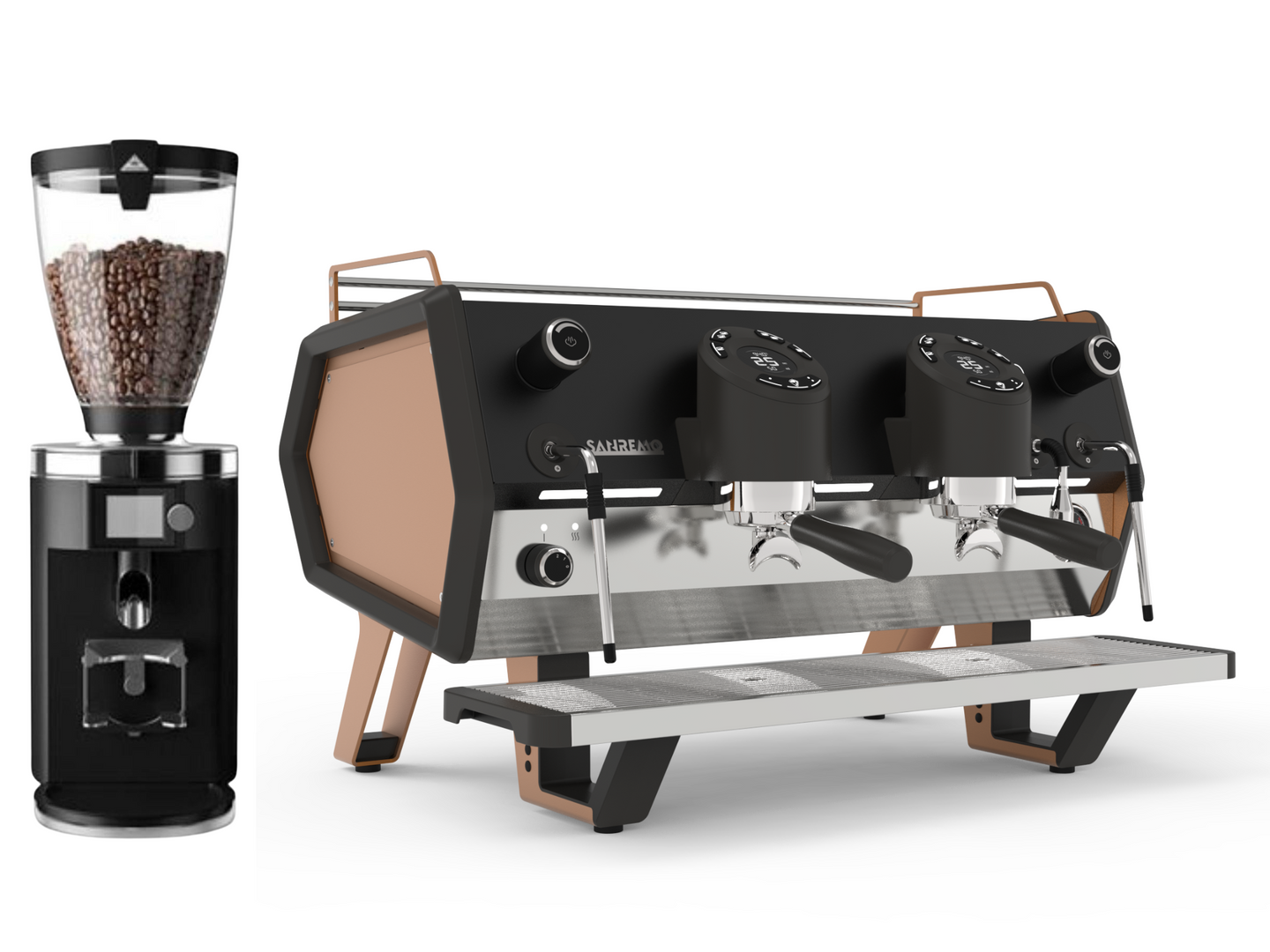 Sanremo D8 Pro Espresso Machine + Mahlkinig E65S Grinder | Pro Coffee Gear