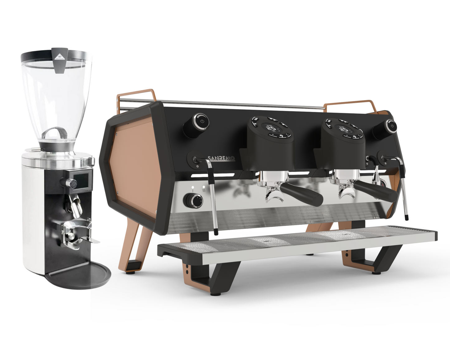 Sanremo D8 Pro Espresso Machine + Mahlkinig E65S Grinder | Pro Coffee Gear