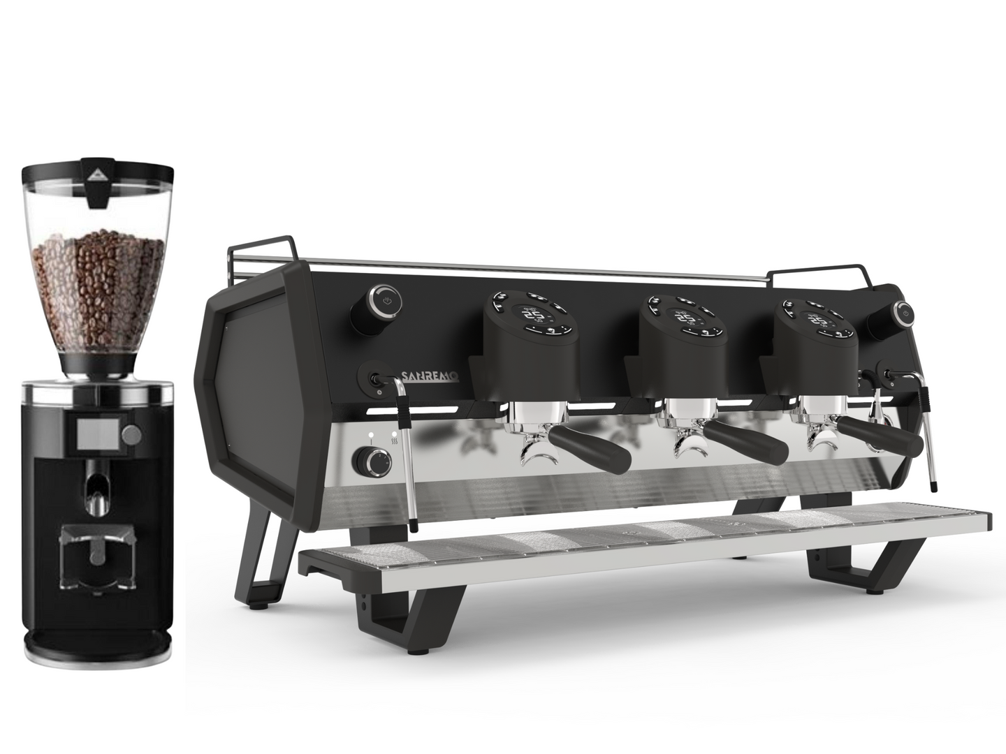 Sanremo D8 Pro Espresso Machine + Mahlkinig E65S Grinder | Pro Coffee Gear