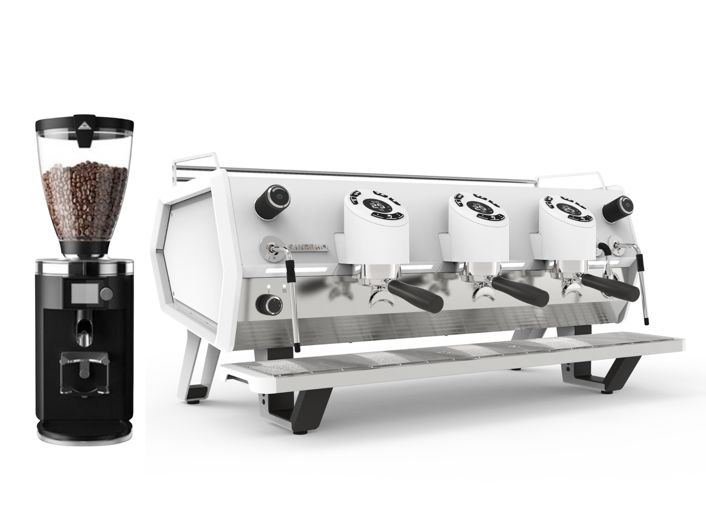 Sanremo D8 Pro Espresso Machine + Mahlkinig E65S Grinder | Pro Coffee Gear