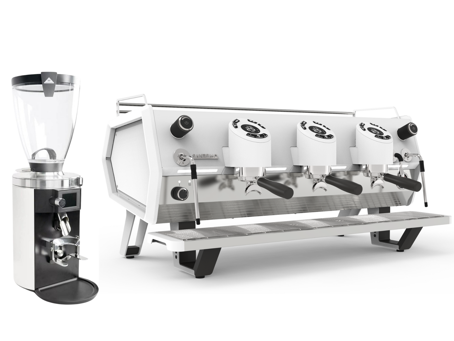 Sanremo D8 Pro Espresso Machine + Mahlkinig E65S Grinder | Pro Coffee Gear