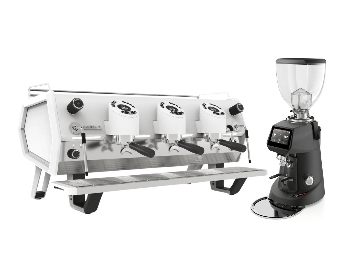 Sanremo D8 Pro + Fiorenzato F64 Evo Pro Sense bundle | Pro Coffee Gear