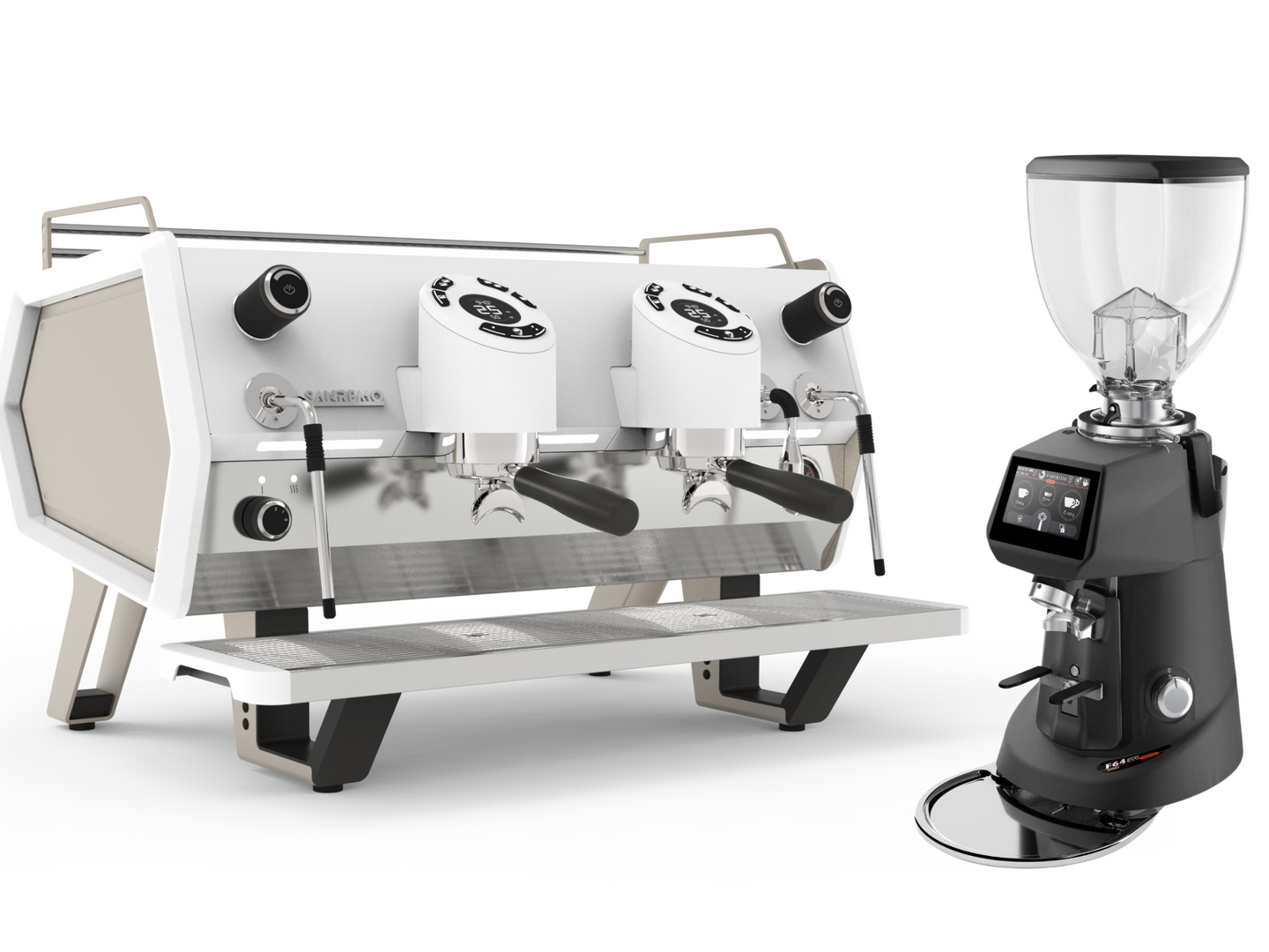 Sanremo D8 Pro + Fiorenzato F64 Evo Pro Sense bundle | Pro Coffee Gear