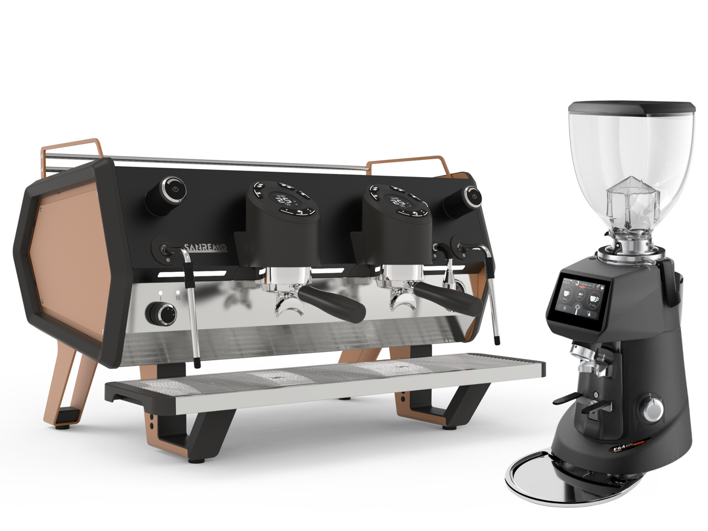 Sanremo D8 Pro + Fiorenzato F64 Evo Pro Sense bundle | Pro Coffee Gear