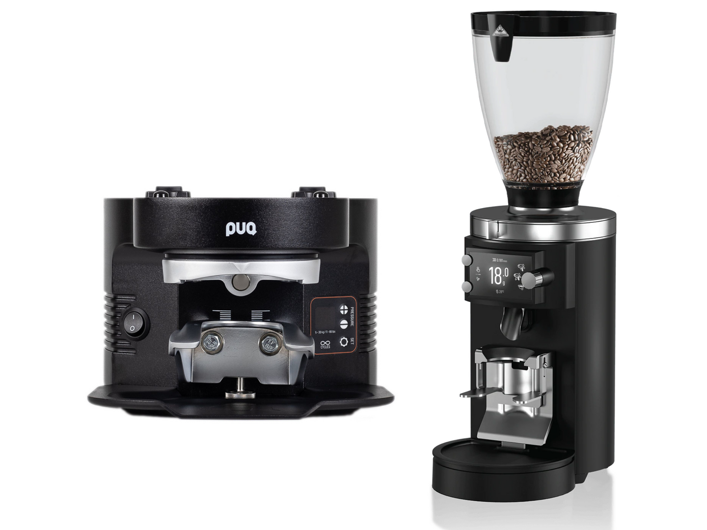 Bundle: Mahlkonig E65S GBW Grinder & PUQ M3 | Pro Coffee Gear