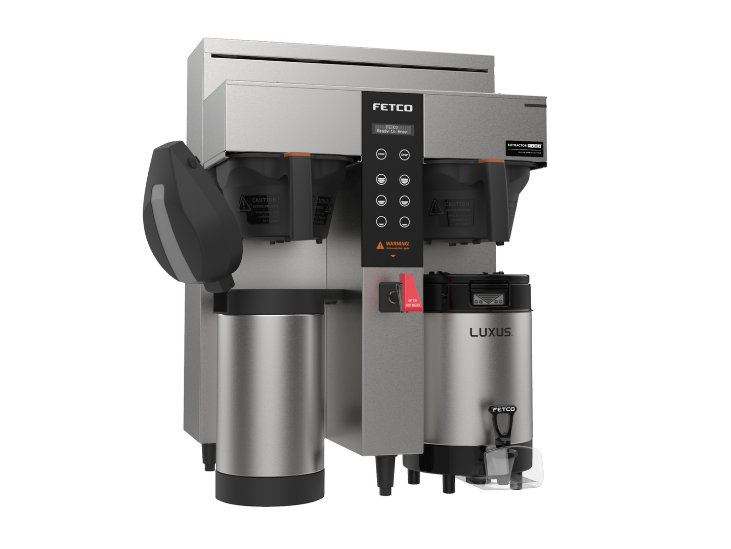 Fetco CBS-1232 Plus Series 1 Gallon Twin-Station Coffee Brewer | Pro Coffee Gear