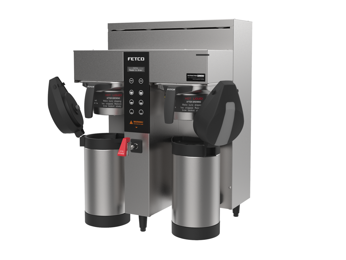 Fetco CBS-1232 Plus Series 1 Gallon Twin-Station Coffee Brewer | Pro Coffee Gear