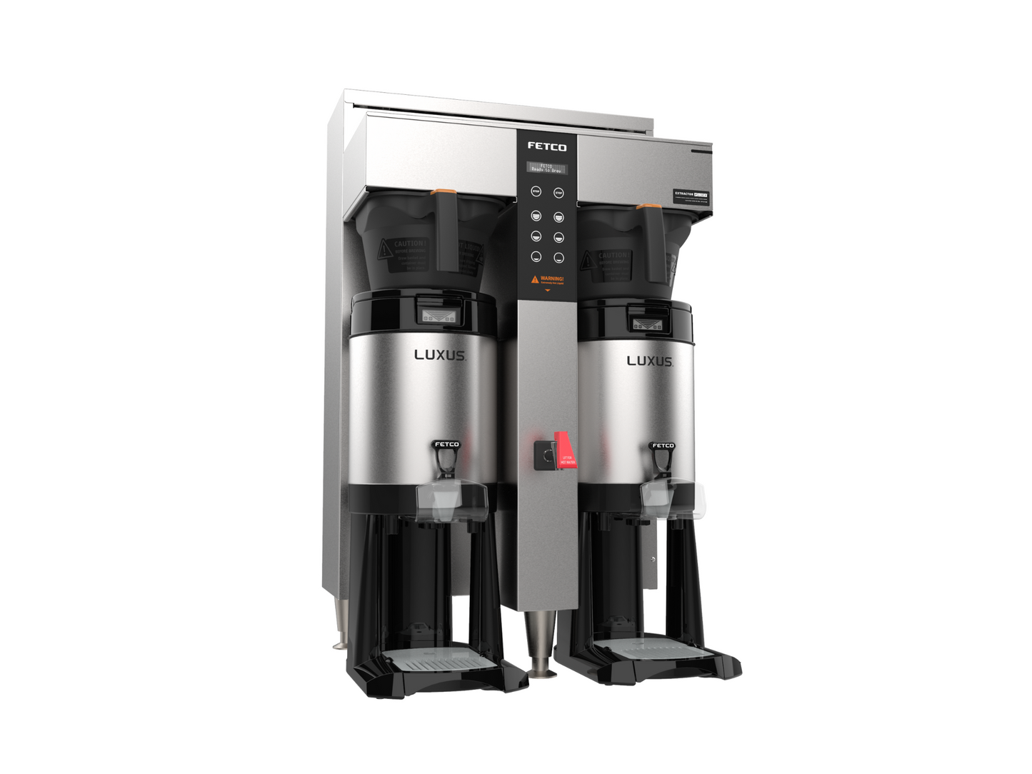 Fetco CBS-1252 Plus Series 1.5 Gallon Twin-Station Coffee Brewer | Pro Coffee Gear