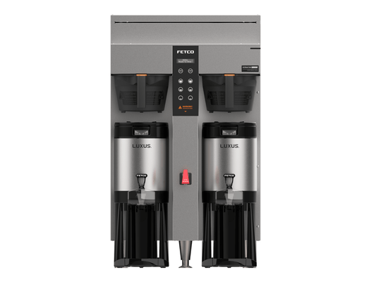 Fetco CBS-1252 Plus Series 1.5 Gallon Twin-Station Coffee Brewer | Pro Coffee Gear