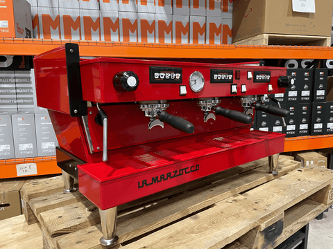 La Marzocco LINEA CLASSIC 3 Group Red Renewed Espresso Machine | Pro Coffee Gear