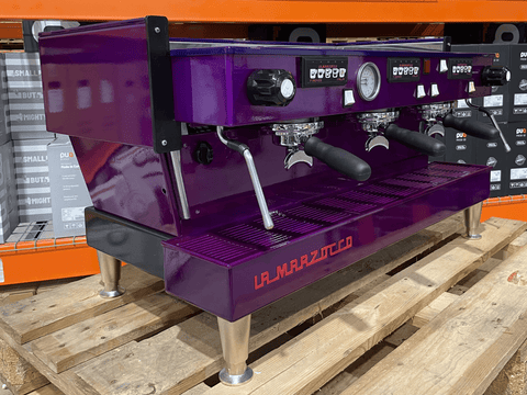 La Marzocco Linea Classic 3 Group Purple Renewed Espresso Machine | Pro Coffee Gear