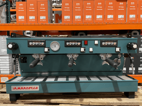 La Marzocco Linea Classic 3 Group Turquoise Renewed Espresso Machine | Pro Coffee Gear