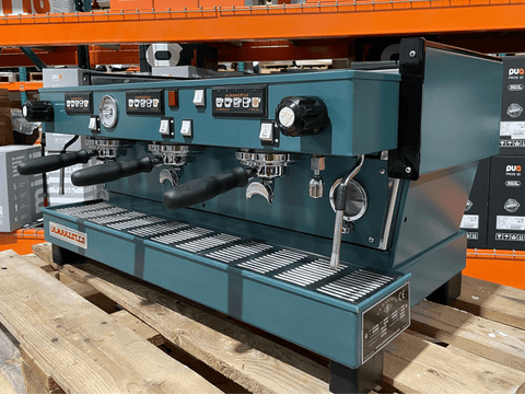 La Marzocco Linea Classic 3 Group Turquoise Renewed Espresso Machine | Pro Coffee Gear