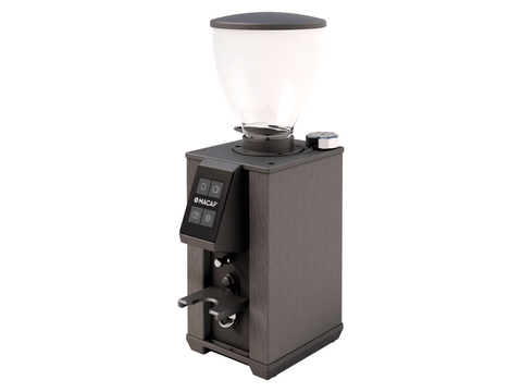 leo gear Macap LEO 55 Satin Gray Touch Burr Grinder, 55mm, Compact
