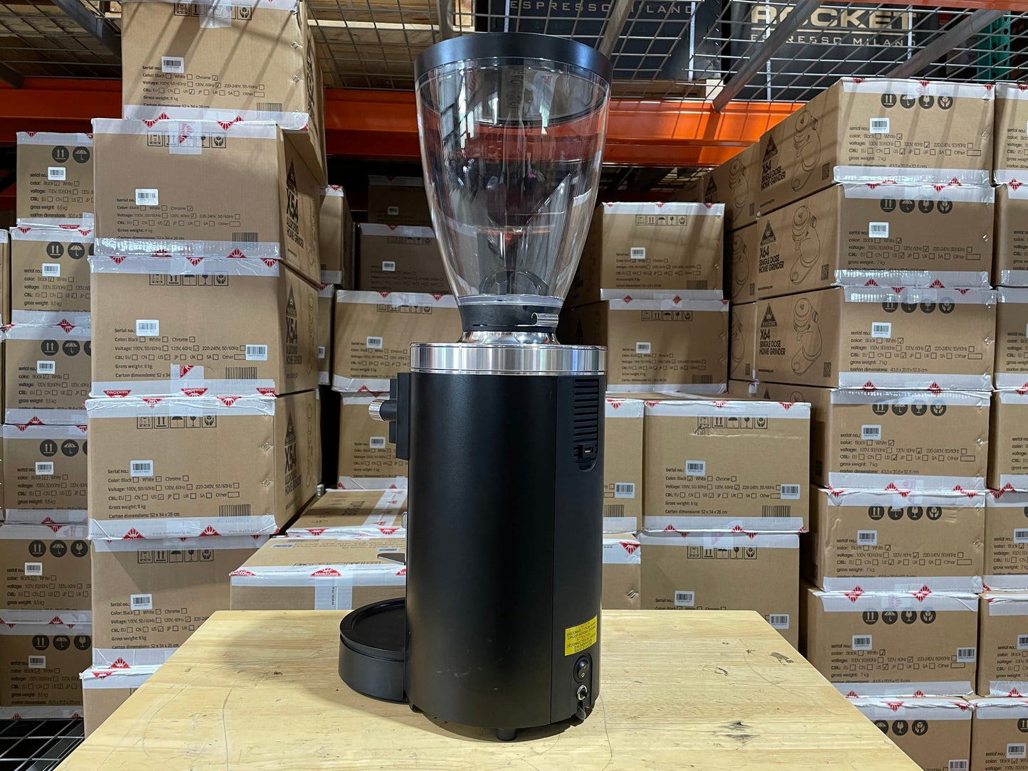 E65W Grind-by-Weight with Sync Espresso Grinder - Matte Black Demo