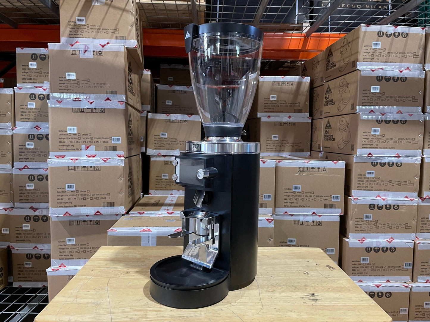 E65W Grind-by-Weight with Sync Espresso Grinder - Matte Black Demo