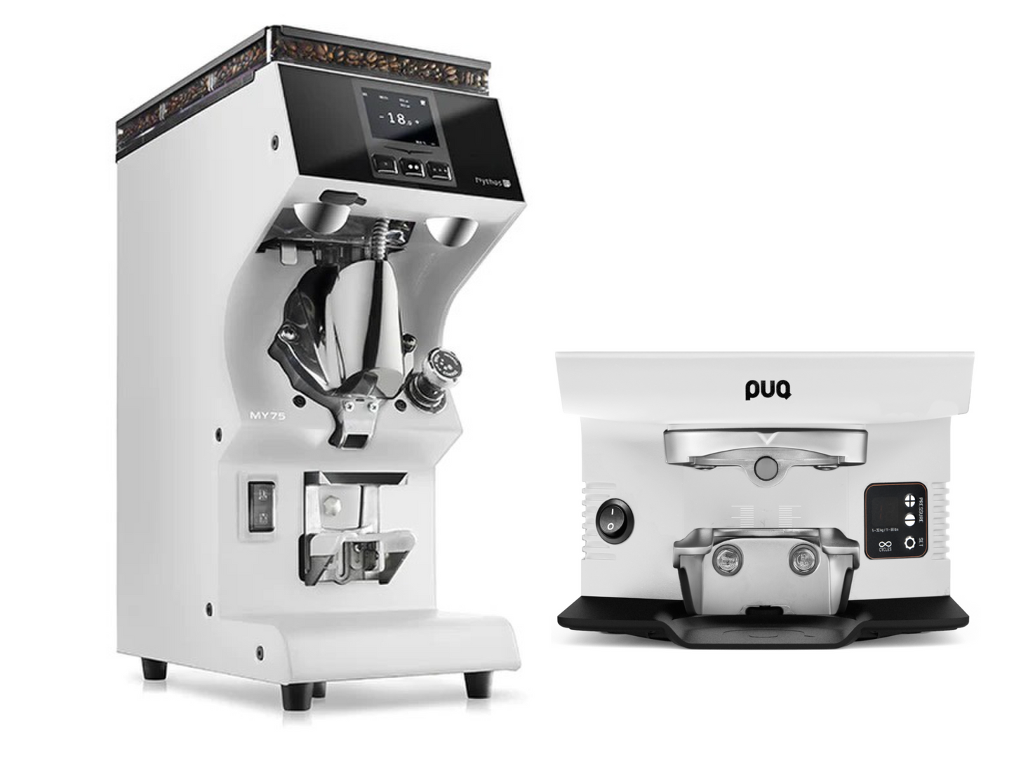 Victoria Arduino My Mythos 75 grinder + PUQ M6 Bundle | Pro Coffee Gear