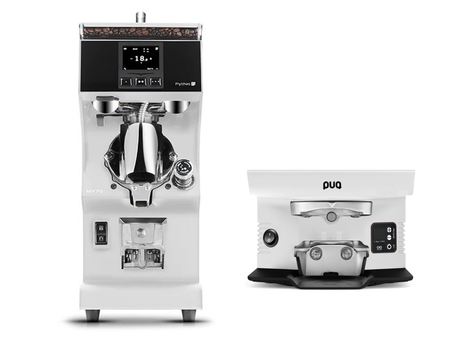 Victoria Arduino My Mythos 75 grinder + PUQ M6 Bundle | Pro Coffee Gear