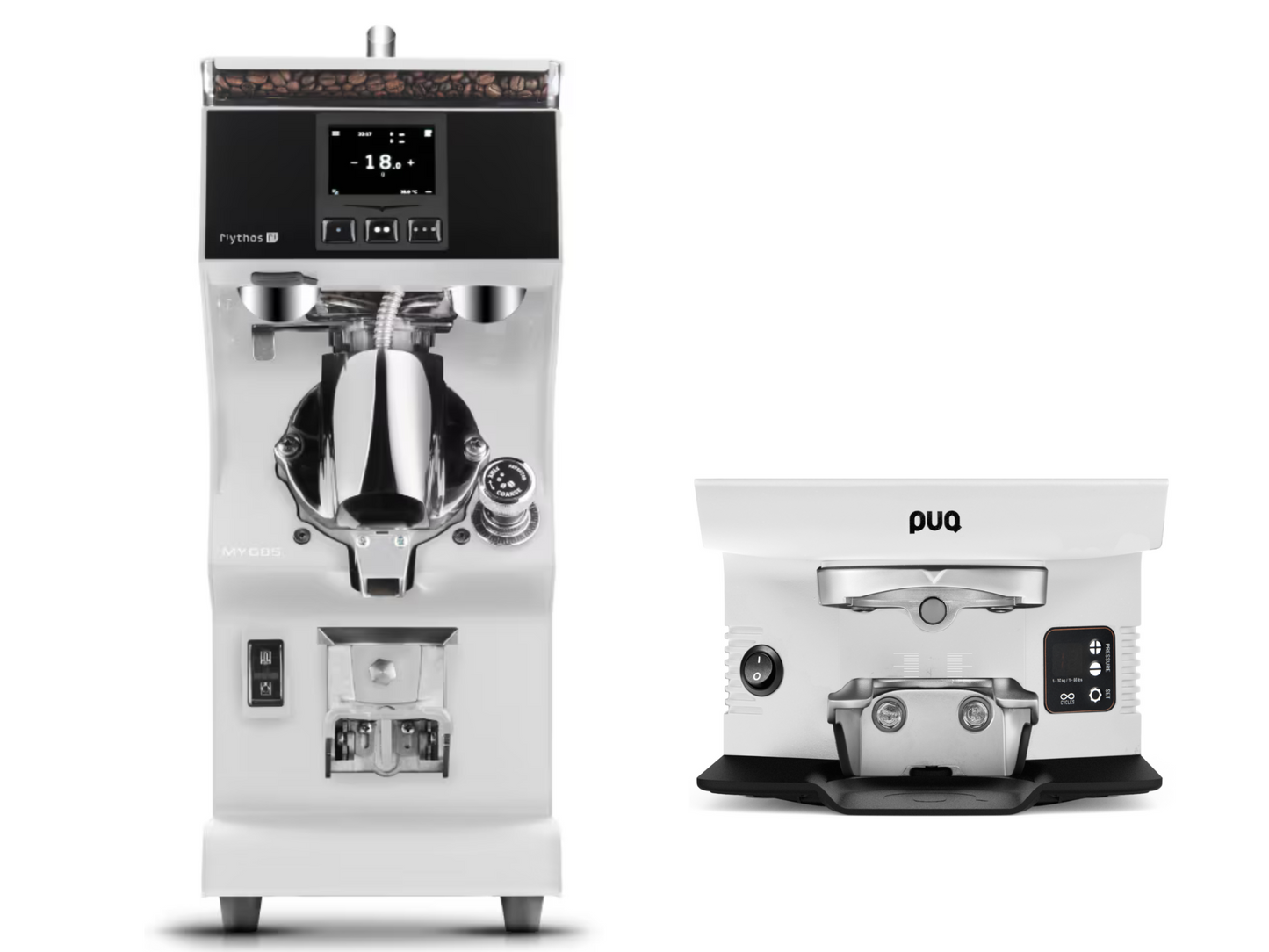 Victoria Arduino My Mythos 85 grinder + PUQ M6 Bundle | Pro Coffee Gear