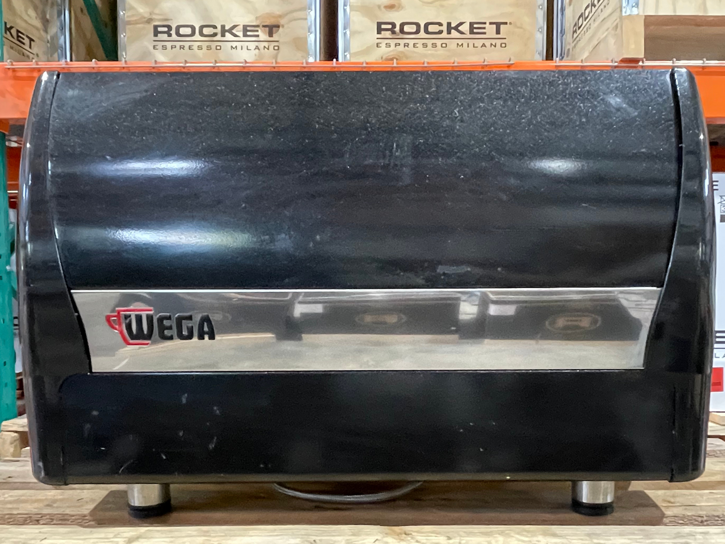 Wega Polaris 2 Group Black Renewed Commercial  Espresso Machine | Pro Coffee Gear