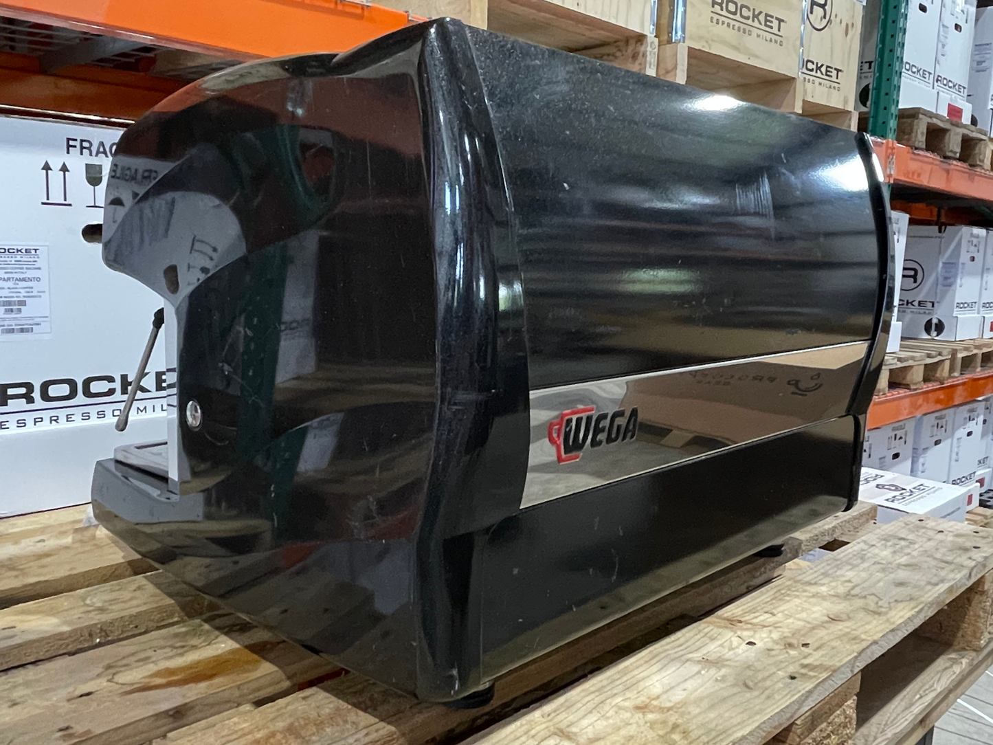 Wega Polaris 2 Group Black Renewed Commercial  Espresso Machine | Pro Coffee Gear