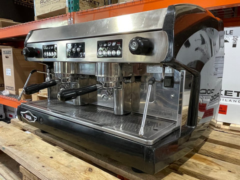 Wega Polaris 2 Group Black Renewed Commercial  Espresso Machine | Pro Coffee Gear
