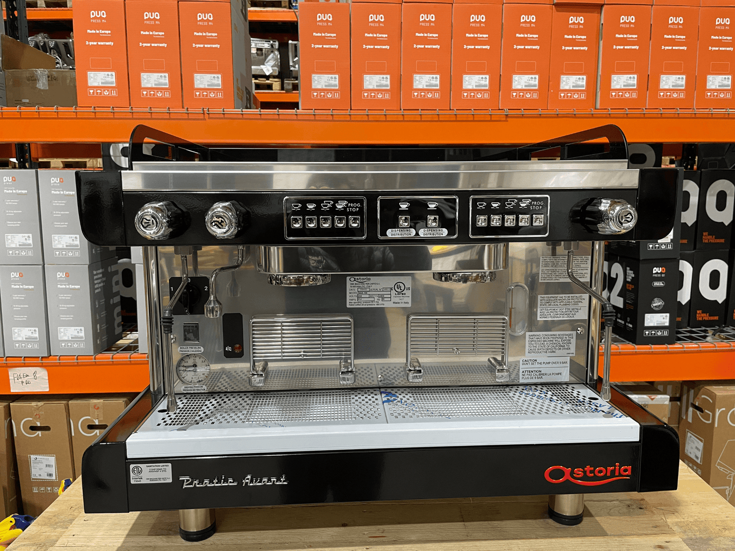 ASTORIA PRATIC AVANT XTRA SAE (New Open Box) – COMMERCIAL ESPRESSO MACHINE