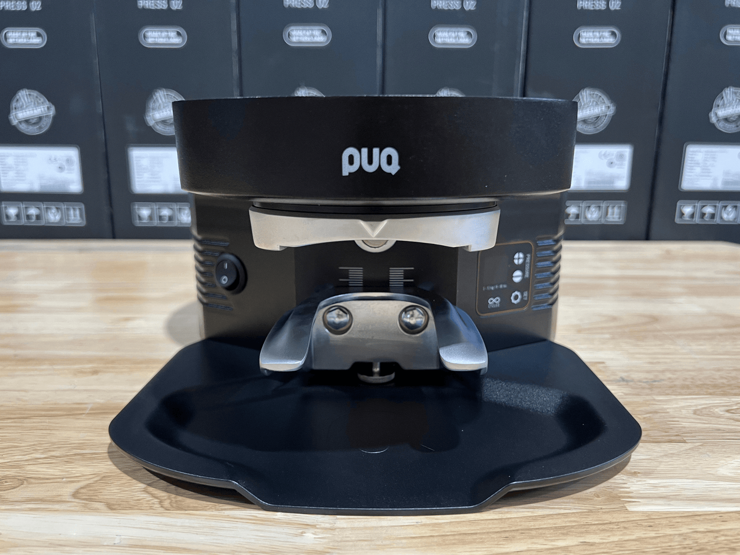 Puq Gen 5 M5 Demo Automatic Coffee Tamper - Pro Coffee Gear