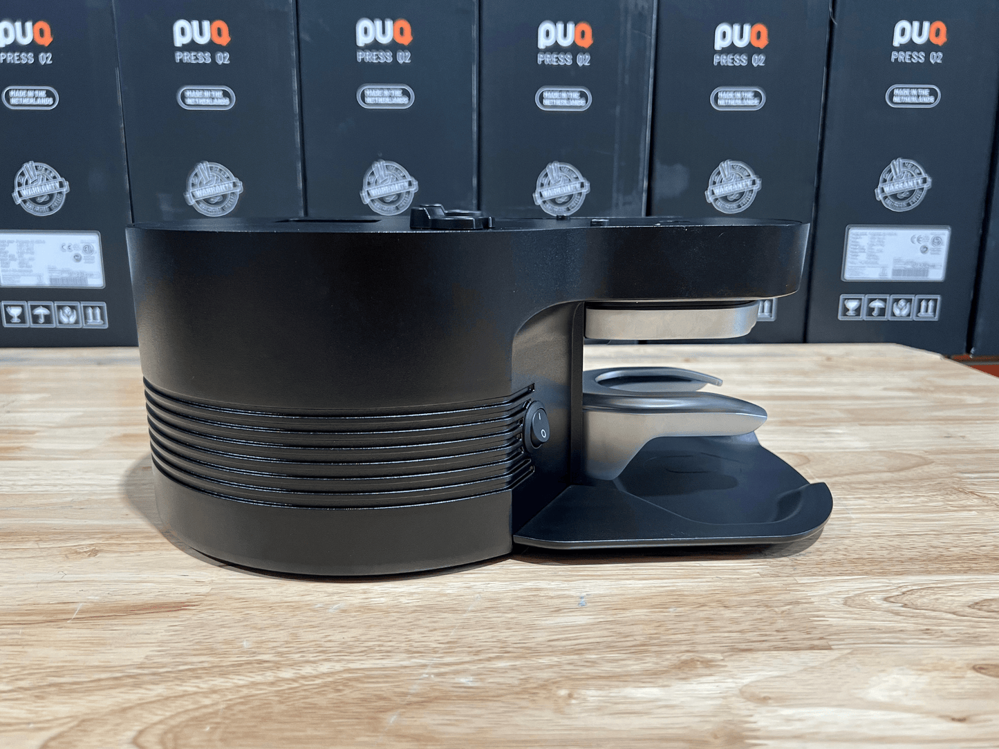 Puq Gen 5 M5 Demo Automatic Coffee Tamper - Pro Coffee Gear
