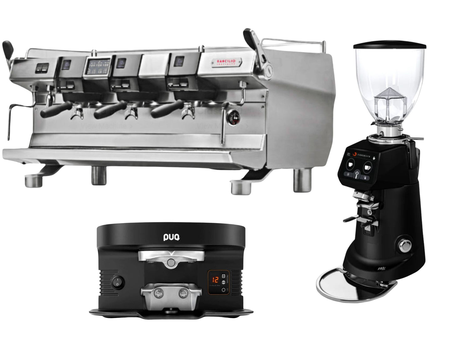 Rancilio RS1 + Fiorenzato F83 E PRO + PUQ M4 | Pro Coffee Gear