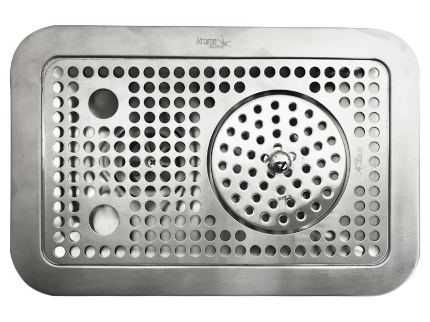 Krome Pitcher Rinser Sink Reccessed-300mm | Pro Coffee Gear