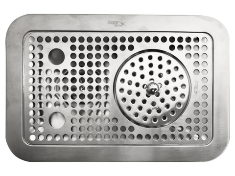 Krome Pitcher Rinser Sink Reccessed-300mm | Pro Coffee Gear