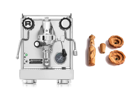 Rocket Espresso Appartamento 1 Group Espresso Machine- Pro Coffee Gear
