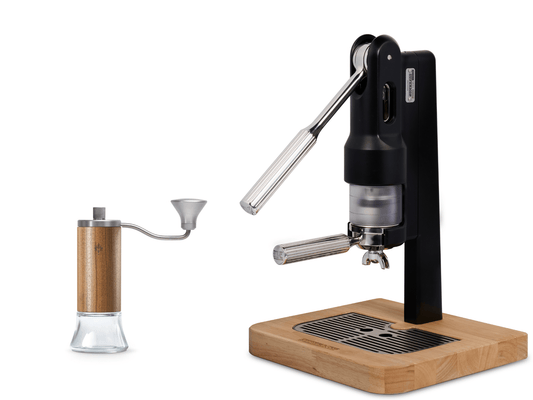 Superkop Espresso Maker + (free) Baby Grinder Bundle | Pro Coffee Gear