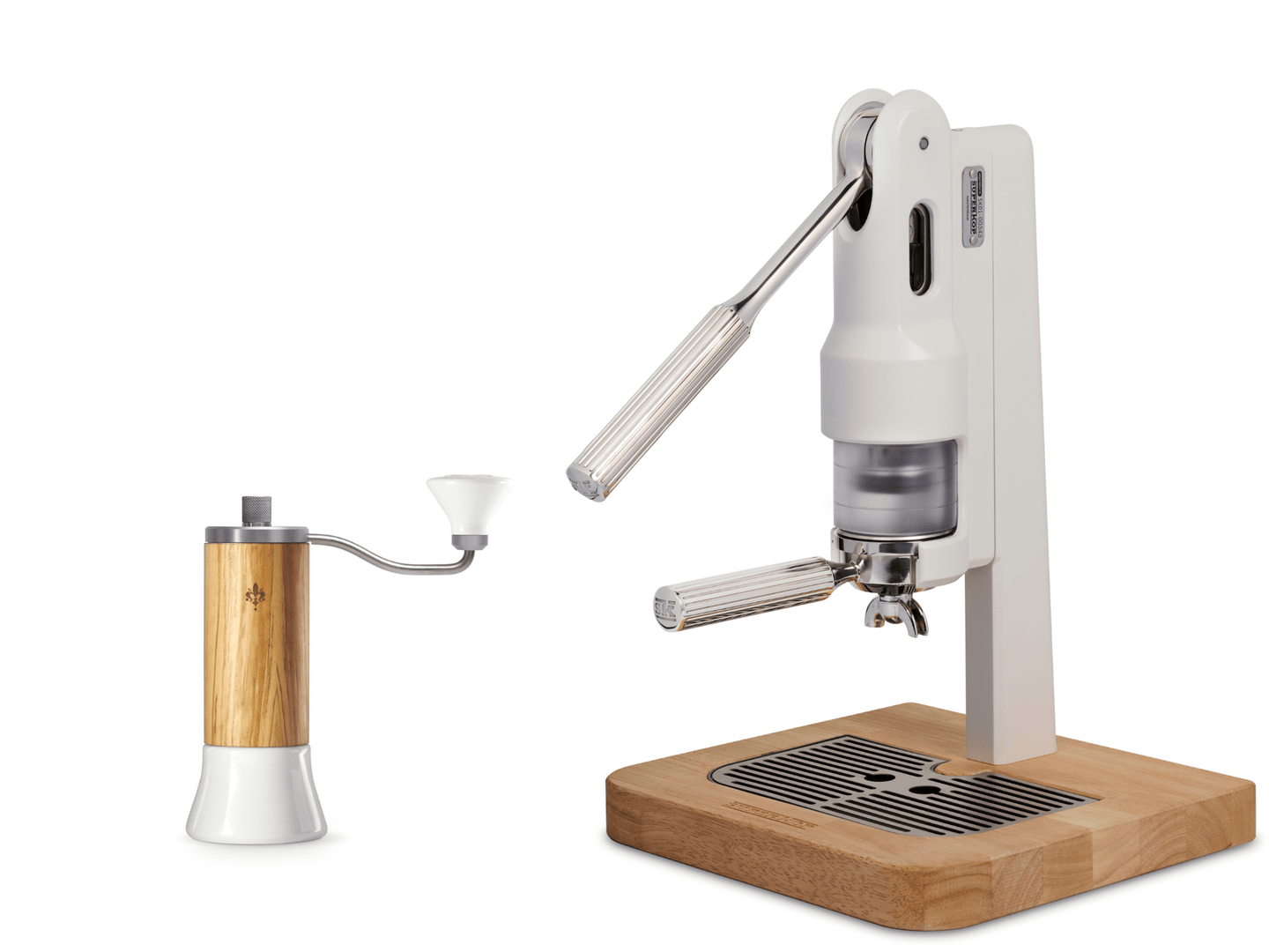 Superkop Espresso Maker + (free) Baby Grinder Bundle | Pro Coffee Gear