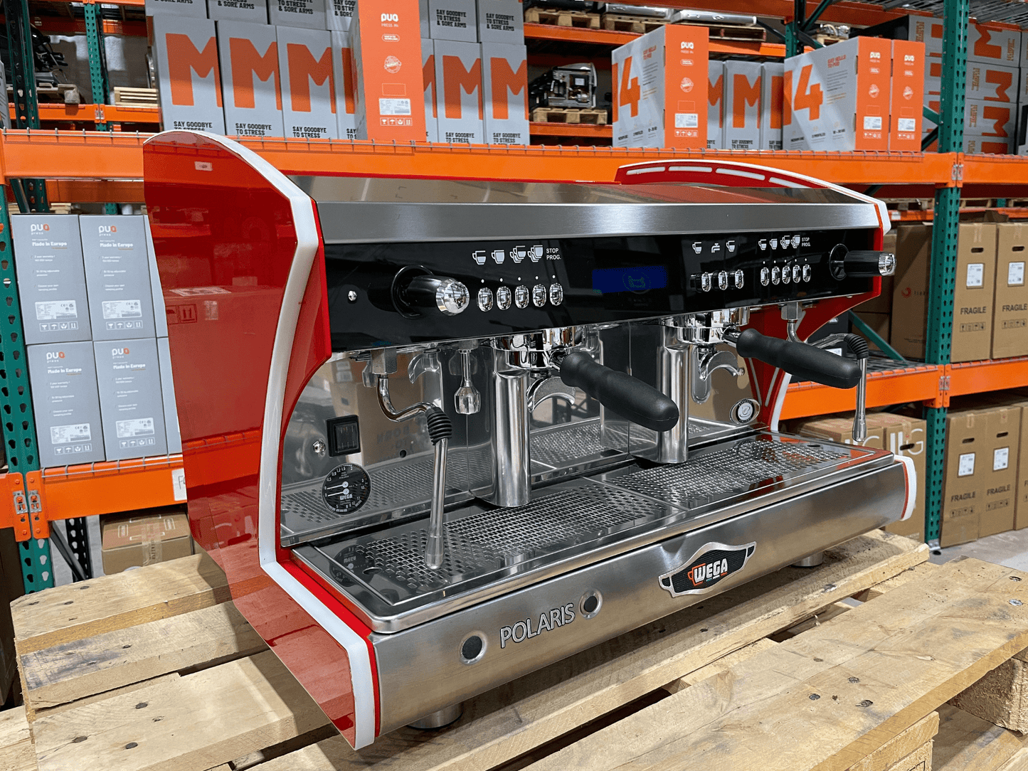 Wega Polaris Xtra Display Espresso Machine | Pro Coffee Gear