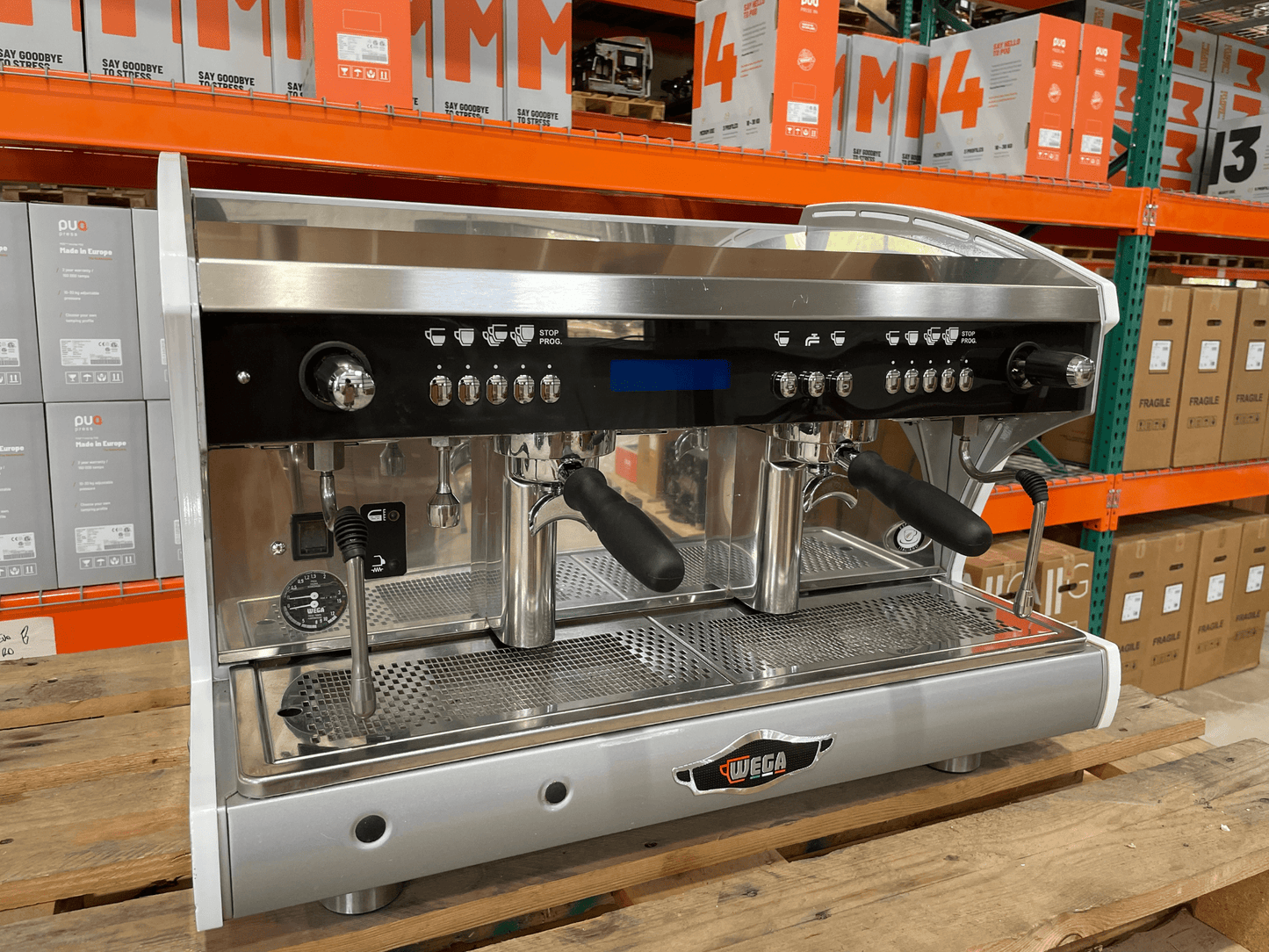 Wega Polaris XTRA Display Renewed Espresso Machine | Pro Coffee Gear