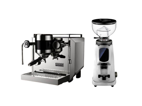 Bundle: Rocket Bicocca Espresso Machine + Fiorenzato AllGrond Sense Grinder | Pro Coffee Gear