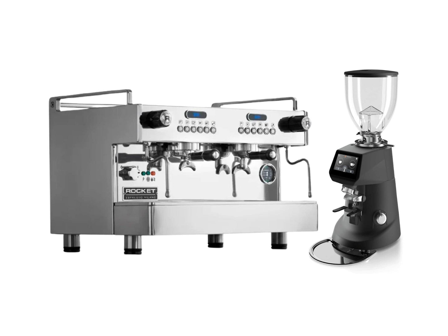 Rocket Boxer Timer Evo + Fiorenzato F64 E Bundle | Pro Coffee Gear