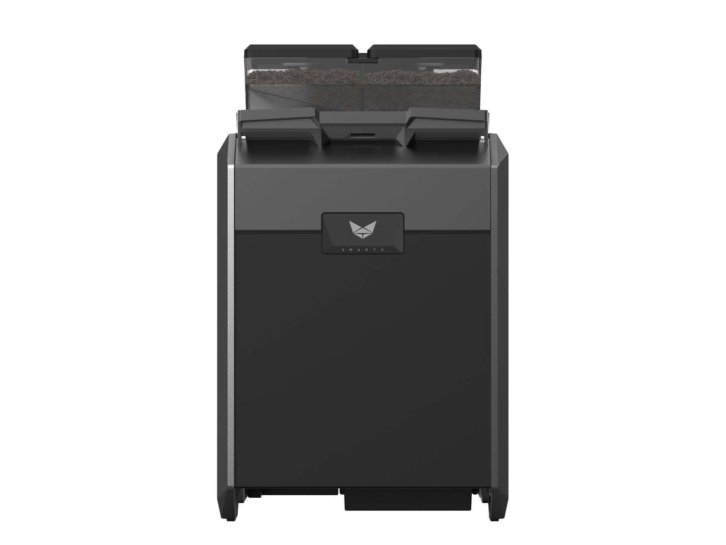 CAYE Smart X 1-Step Super Automatic Espresso Machine, Gray, rear view