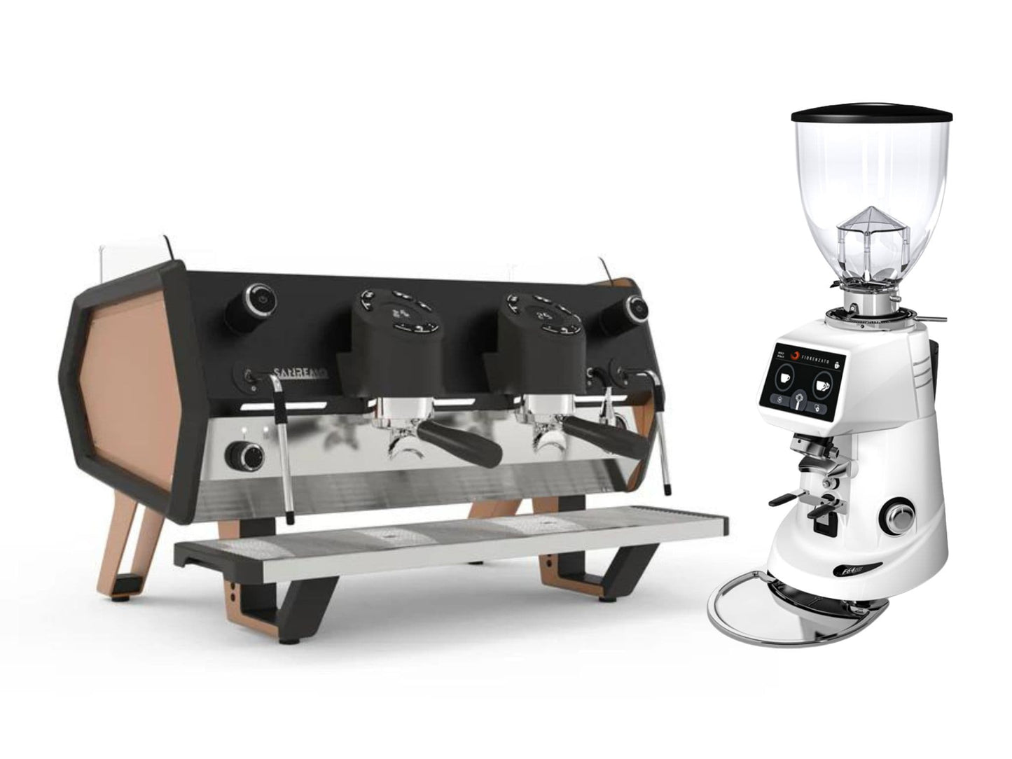 Sanremo D8 + Fiorenzato F64 Evo bundle | Pro Coffee Gear