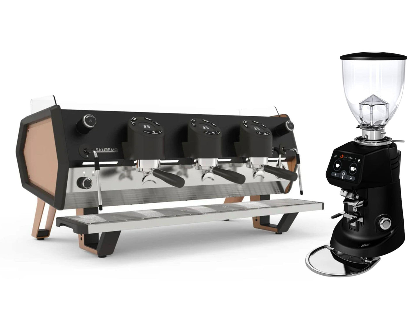 Sanremo D8 + Fiorenzato F64 Evo bundle | Pro Coffee Gear